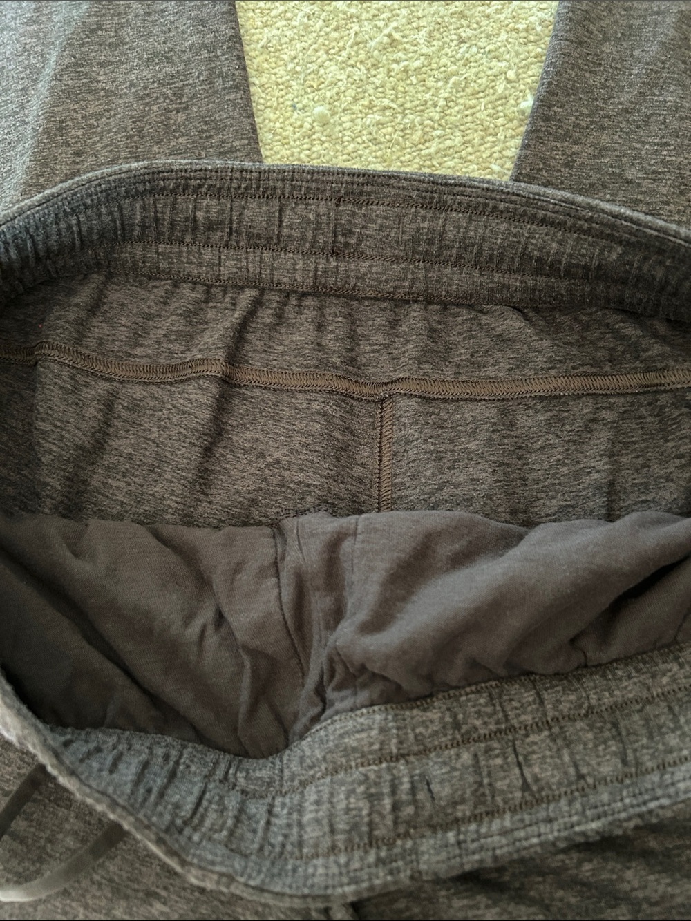 lululemon athletica Brown/Mauve Heather Jogger Pants - Picture 3 of 9